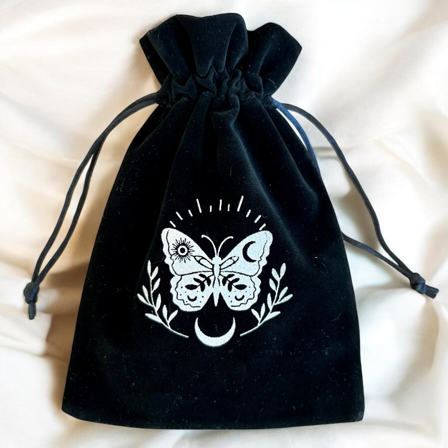 KARTENBEUTEL SCHMETTERLING SCHWARZ