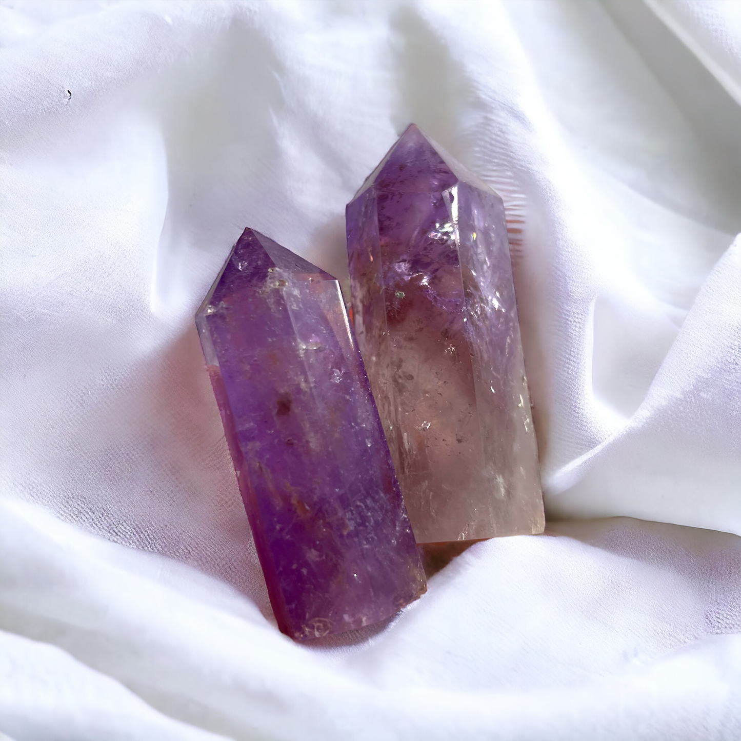 AMETHYST TURMSPITZE KLAR