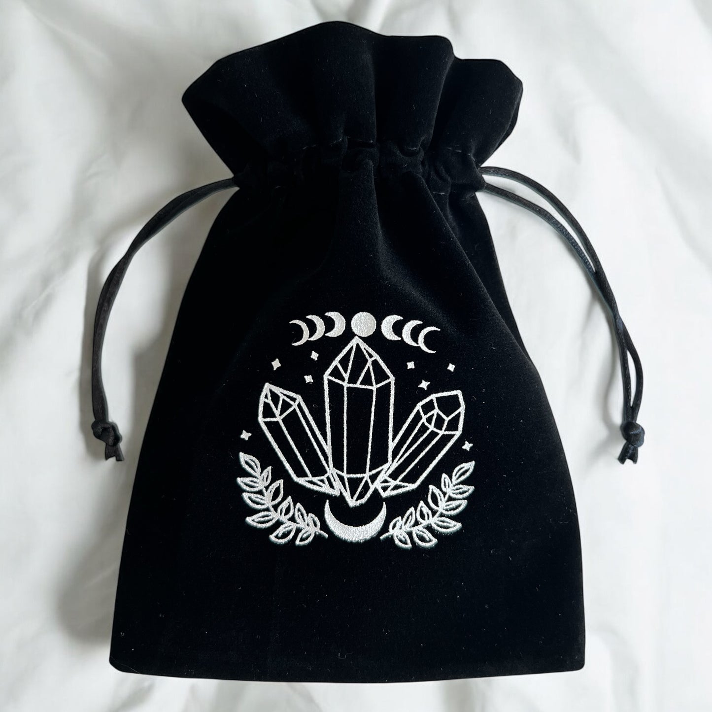 KARTENBEUTEL KRISTALL SCHWARZ