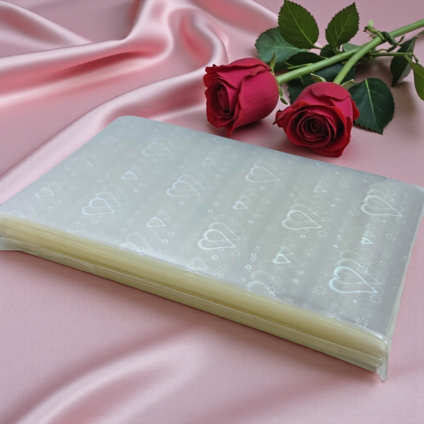 KARTENHÜLLEN HERZEN EINSEITIG