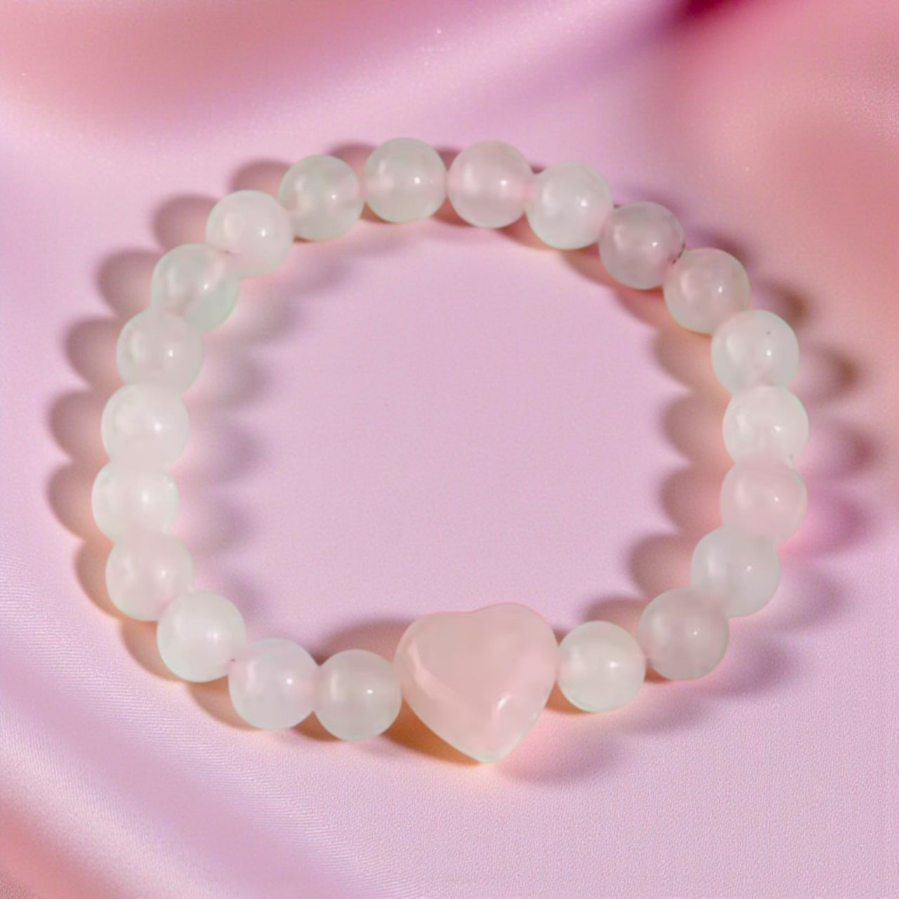 LOVE ROSENQUARZ ARMBAND