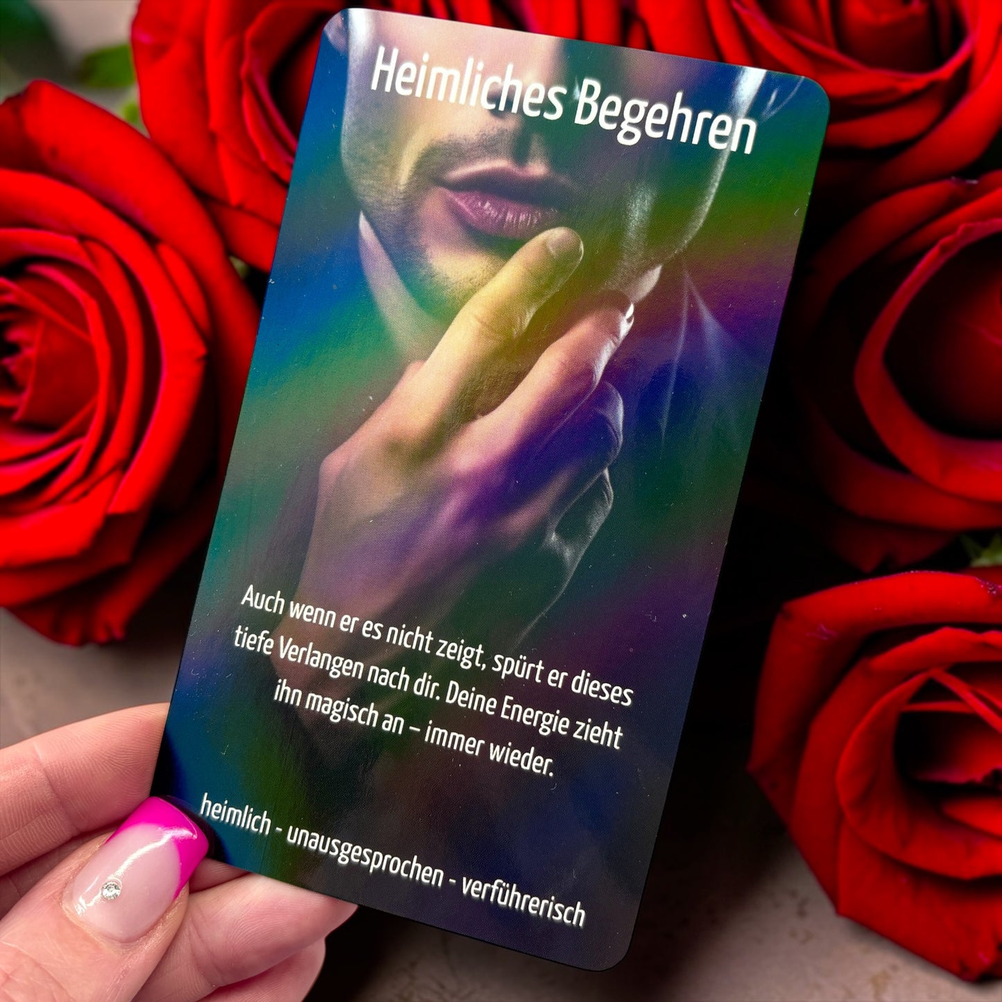 ORAKELWÜRFEL ROT "EINBLICKE"