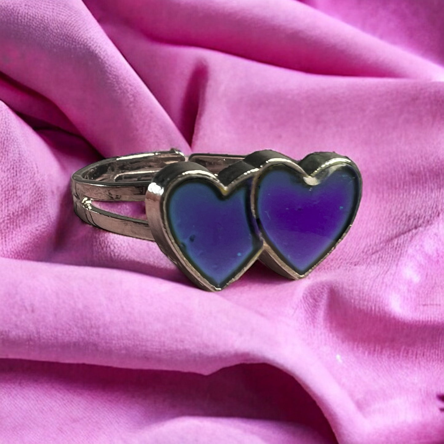 MOOD RING HEARTS COLOR CHANGE