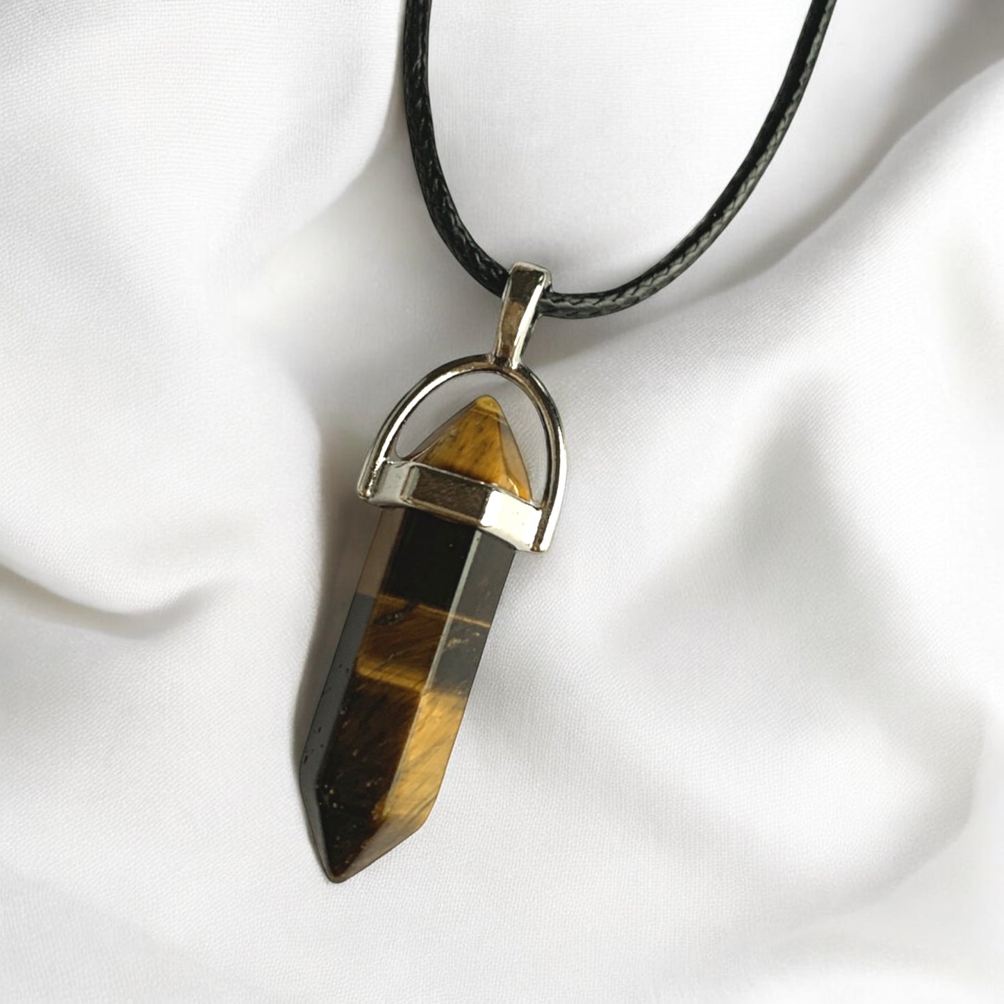TIGERAUGE KRISTALL KETTE
