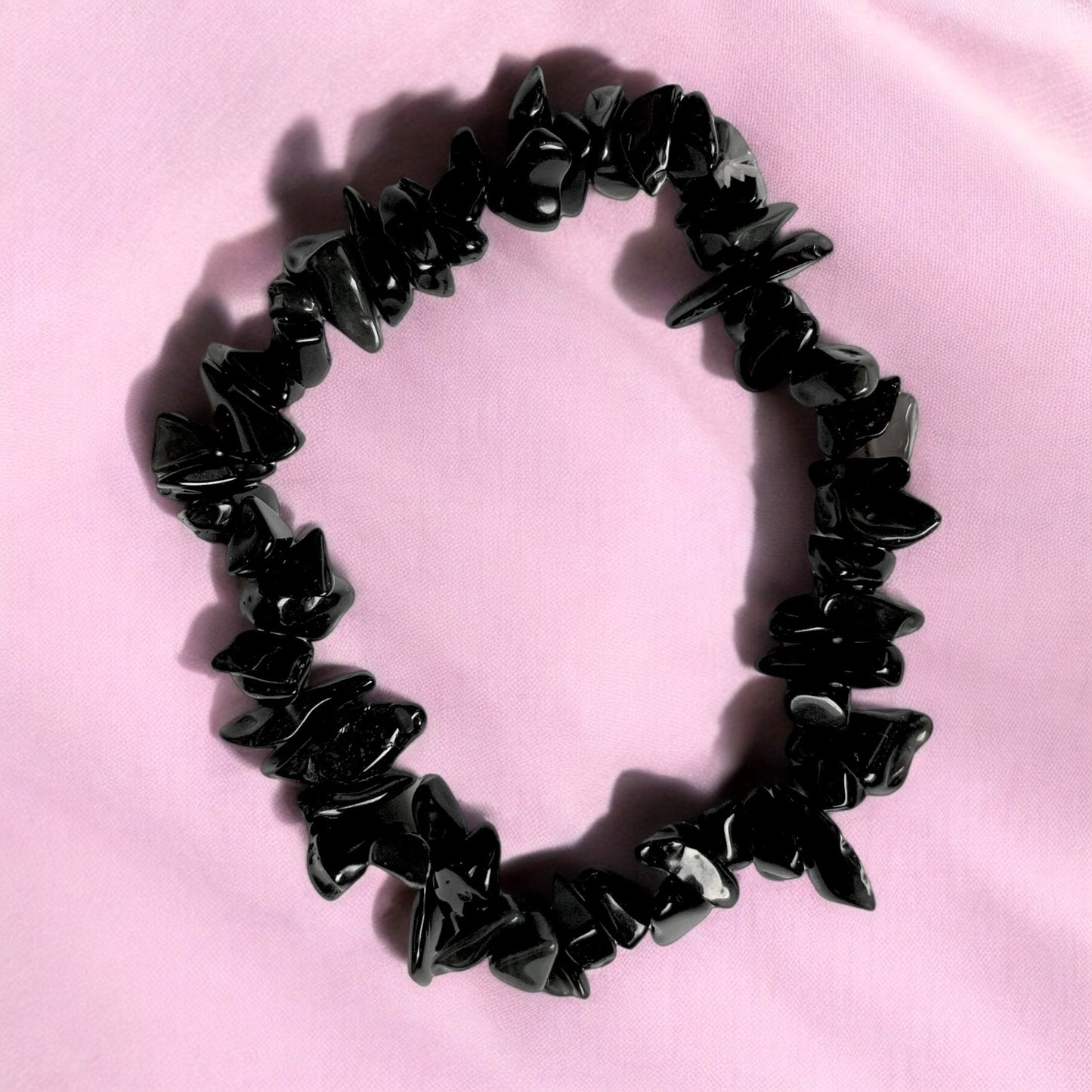 OBSIDIAN SCHUTZ KRISTALL ARMBAND