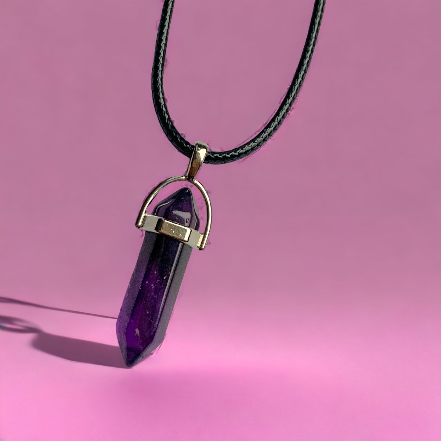 AMETHYST KRISTALL KETTE