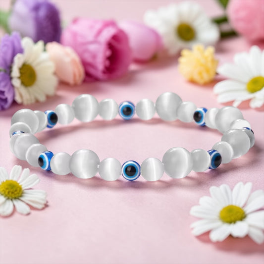 NAZAR SCHUTZ ARMBAND WEISS