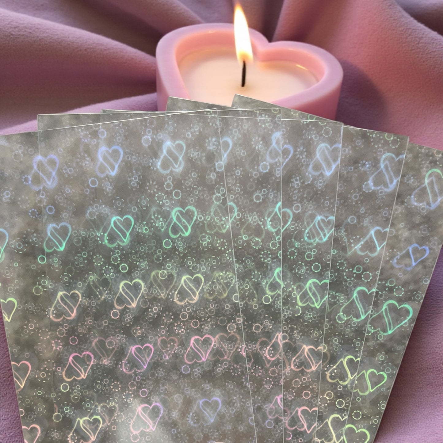 KARTENHÜLLEN HERZEN EINSEITIG