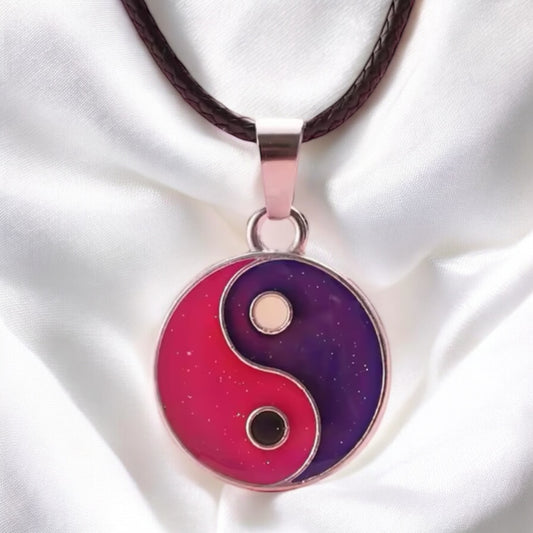STIMMUNGSKETTE YIN YANG FARBWECHSEL