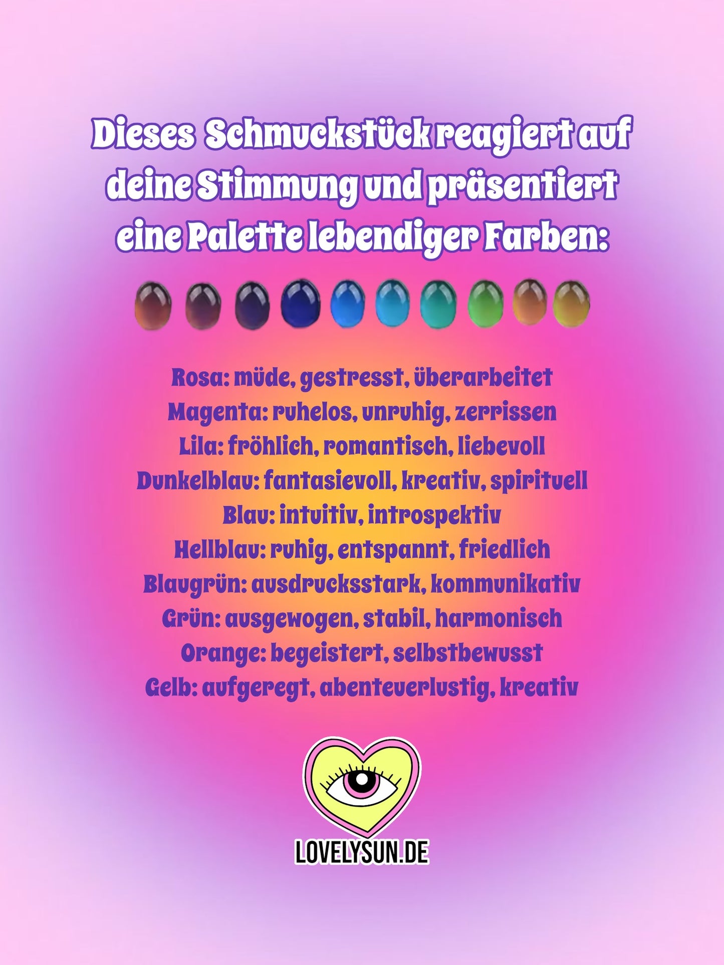 STIMMUNGSRING BÄR FARBWECHSEL