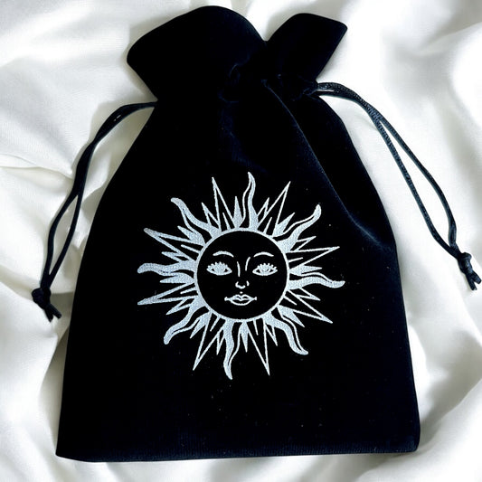 BEUTEL SCHWARZ SONNE