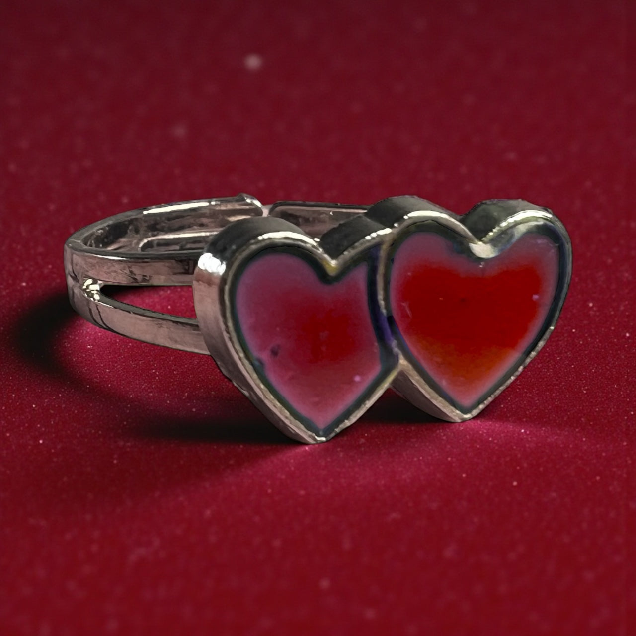 MOOD RING HEARTS COLOR CHANGE