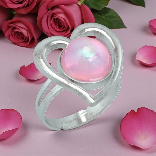 STIMMUNGSRING SILBERHERZ FARBWECHSEL