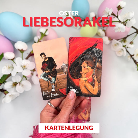 KARTENLEGUNG "Oster Botschaft deines Herzmenschen"