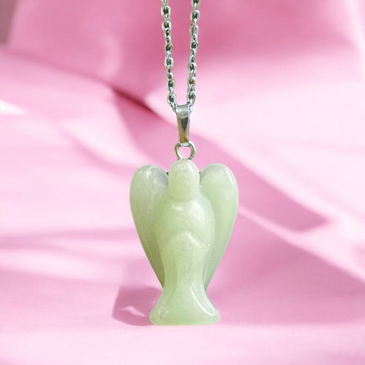 SCHUTZENGEL AVENTURIN KETTE